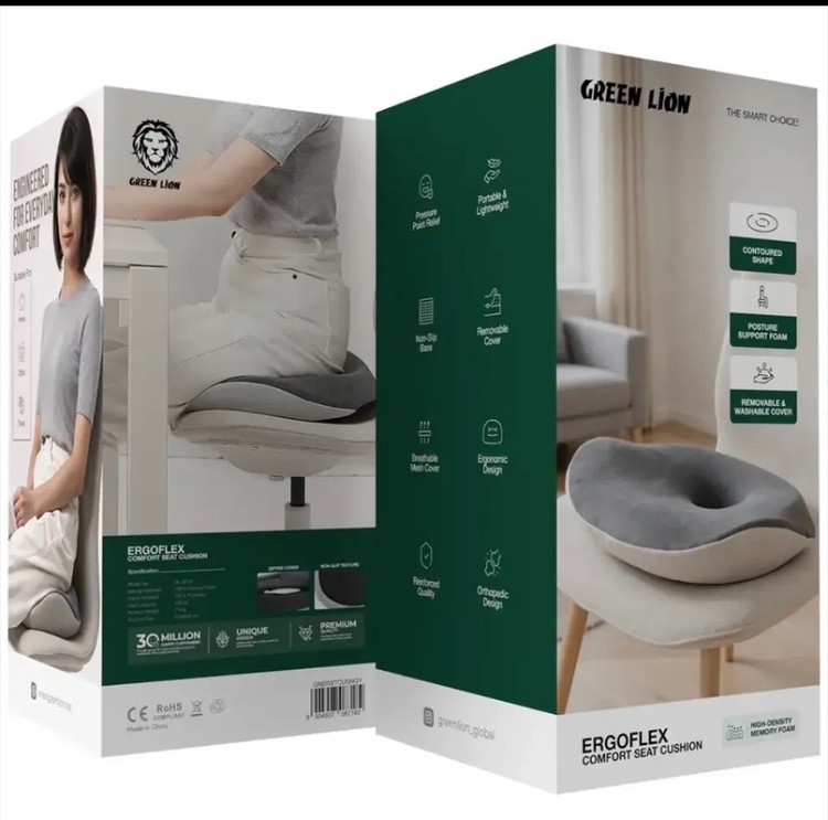نشیمن طبی گرین لاین طرح Ergoflex Comfort مدل GL-SC12